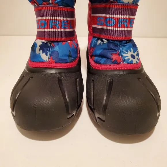 Sorel Floral Boots DIFFERENT SIZES Girl's Left 1 Right 2