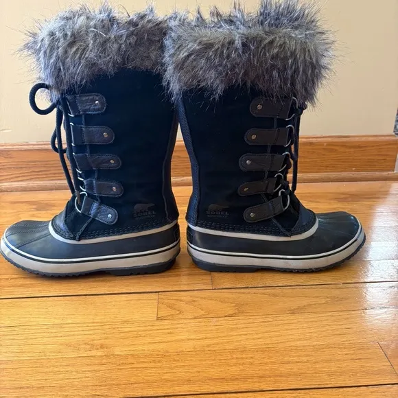 Sorel Joan Of Arctic Boots Faux Fur Top Waterproof