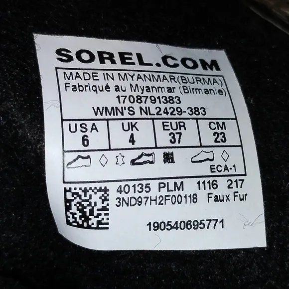 SOREL JOAN OF ARCTIC WATERPROOF  FUR CUFF WOMEN'S green Size: 6