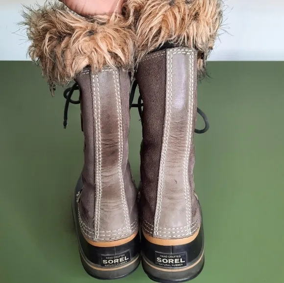 Sorel Joan of Arctic Waterproof Suede Leather Winter Boots 7