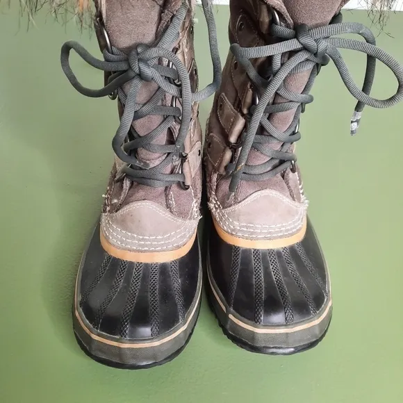 Sorel Joan of Arctic Waterproof Suede Leather Winter Boots 7