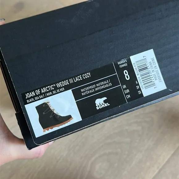 Sorel Joan of Arctic Wedge III Lace Cozy Boots