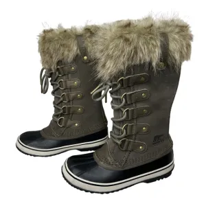 Sorel Joan of Artic Waterproof Faux Fur Boots 6
