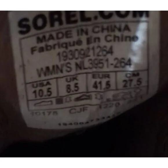 Sorel Joan Uptown Suede Bootie Women's Size 10.5