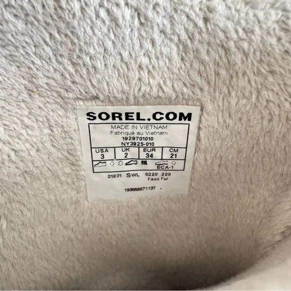 Sorel Kid's Black &amp; Pink Star Rylee BootSize 3