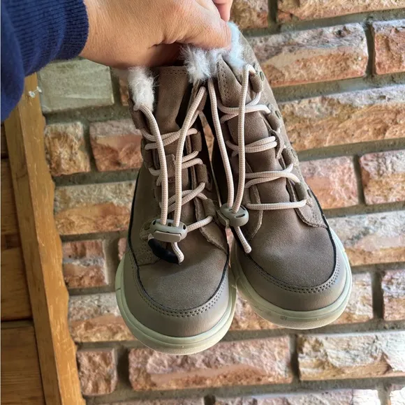 Sorel Kids Boots in Brown and Cream