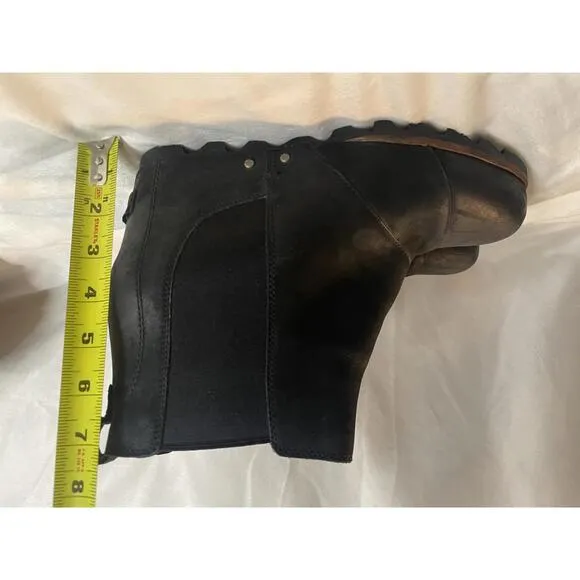 Sorel LEA Wedge Women’s 9 Black Boots