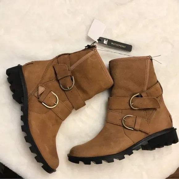 Sorel Lennox moto cozy boots
