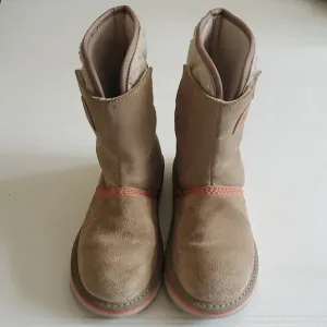 Sorel Newbie The Campus Tan Short Winter Boots Size 4