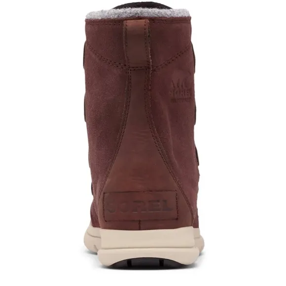 SOREL | NWT Explorer Joan Felt 100g Waterproof Winter Boots in Redwood Size 6
