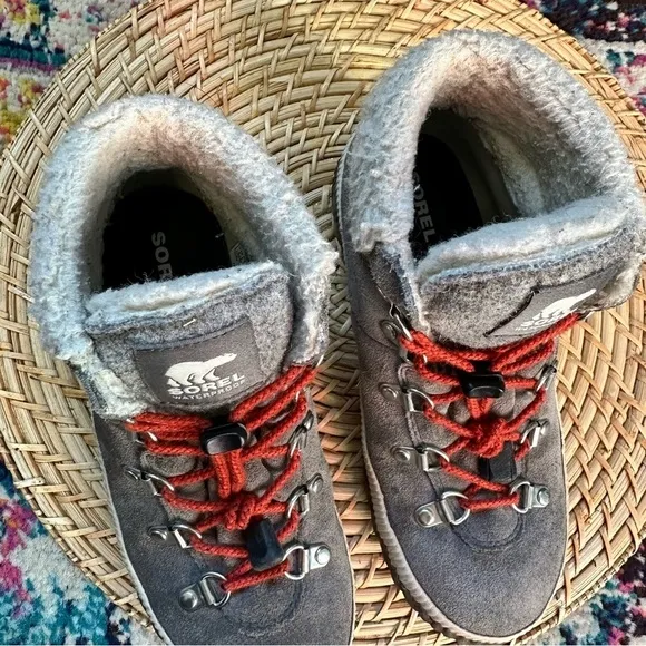 Sorel Out N About Conquest Waterproof Boots Kids 3 Lace Up