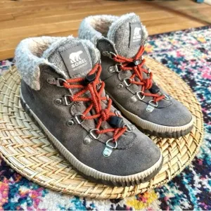 Sorel Out N About Conquest Waterproof Boots Kids 3 Lace Up