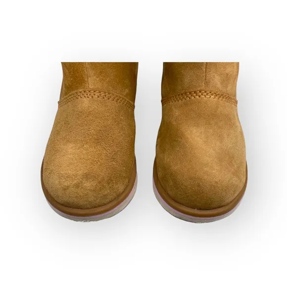 Sorel ✪ Rylee Star Waterproof Suede Fleece Lined Boot ✪ Elk Tan ✪ 37 EU 6.5M 7M