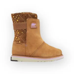 Sorel ✪ Rylee Star Waterproof Suede Fleece Lined Boot ✪ Elk Tan ✪ 37 EU 6.5M 7M
