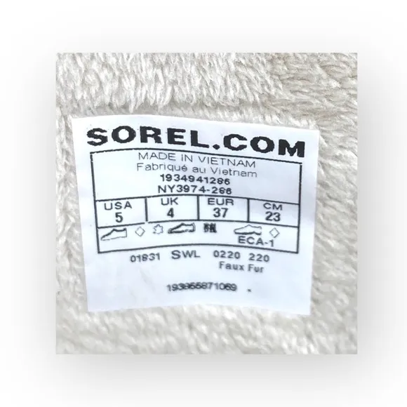 Sorel ✪ Rylee Star Waterproof Suede Fleece Lined Boot ✪ Elk Tan ✪ 37 EU 6.5M 7M