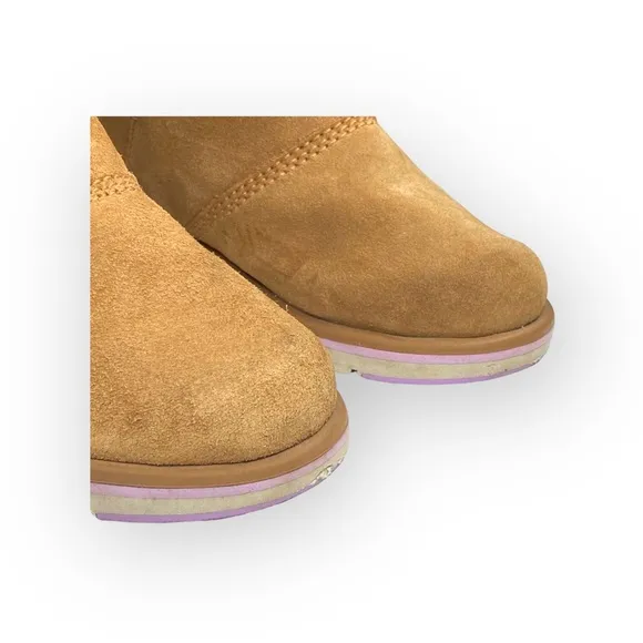 Sorel ✪ Rylee Star Waterproof Suede Fleece Lined Boot ✪ Elk Tan ✪ 37 EU 6.5M 7M