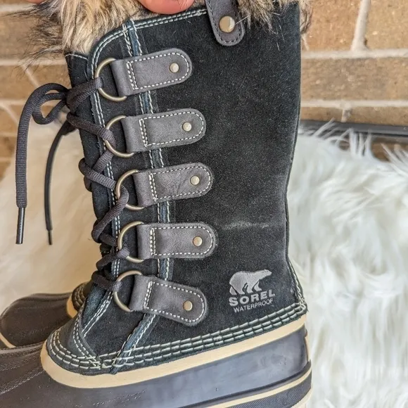 SOREL Tall Faux Fur Boots
