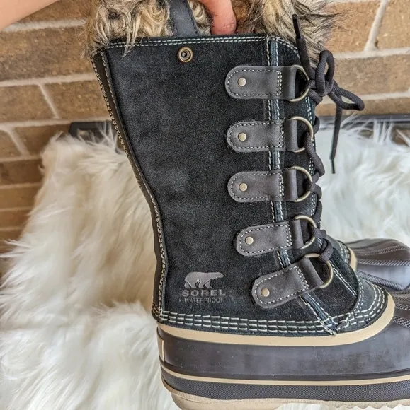 SOREL Tall Faux Fur Boots