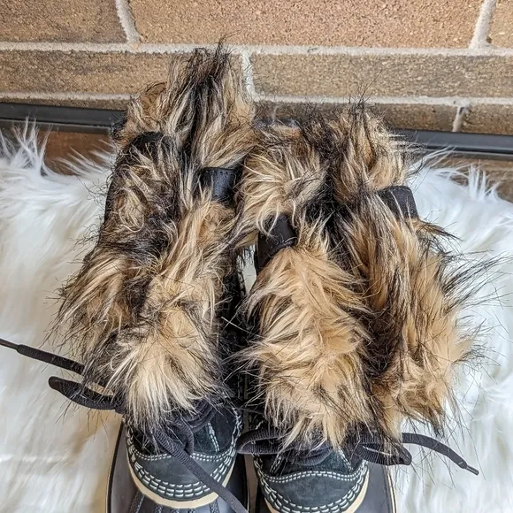 SOREL Tall Faux Fur Boots