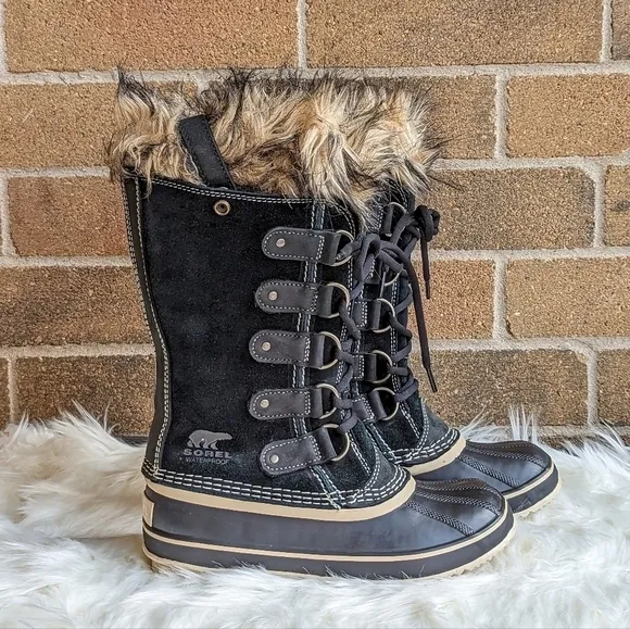 SOREL Tall Faux Fur Boots