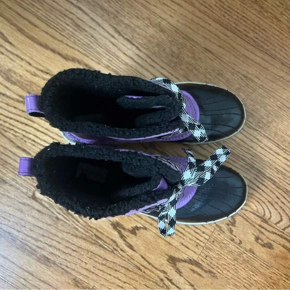 Sorel | Tivoli Mid Purple Lace Up Winter Boots Size 6