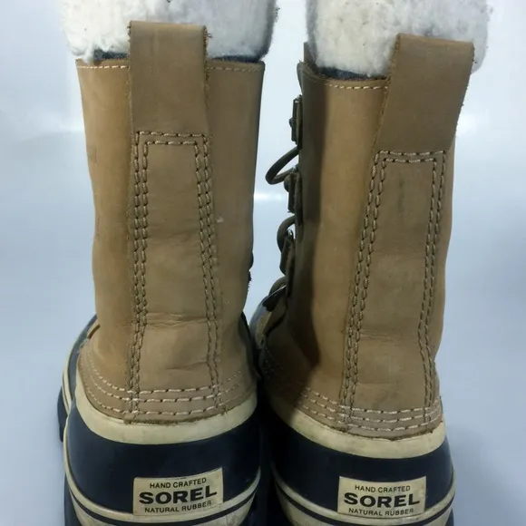 Sorel Womens 7 Caribou Winter Duck Boots
