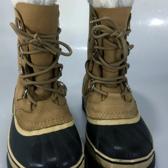 Sorel Womens 7 Caribou Winter Duck Boots