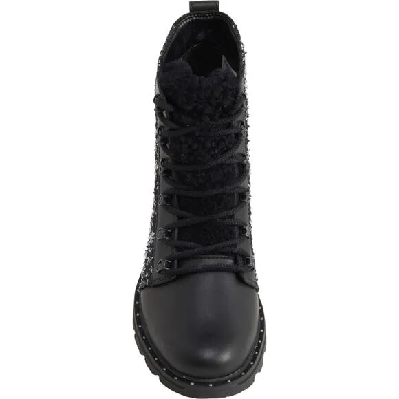 Sorel Women's Black Lennox Lace Cozy Winter Boots Size 8 NEW