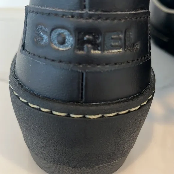 Sorel Women's Black TIVOLI WATERPROOF SUEDE WINTER BOOTS