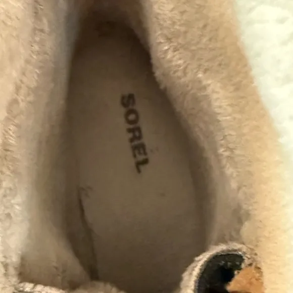 Sorel Women’s Boots Meadow Lace Camel Waterproof Leather Lace Up
