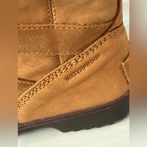 Sorel Women’s Boots Meadow Lace Camel Waterproof Leather Lace Up