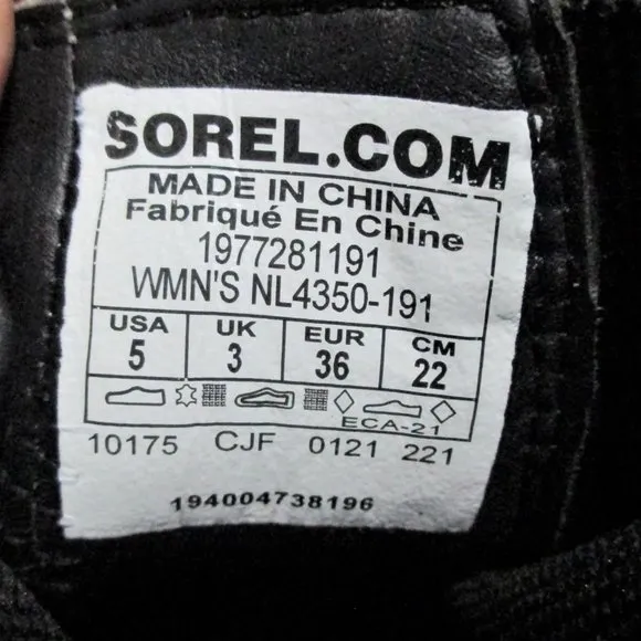 SOREL Women's Brex Heel Lug Sole Chelsea Boots  -  #576