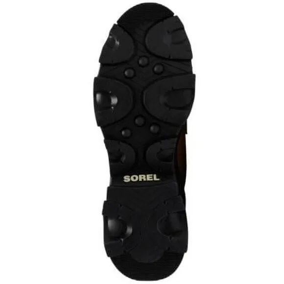 Sorel Women's Brex Mixed Media Lace-Up Boots, Tawny Buff Black, 7.5M
