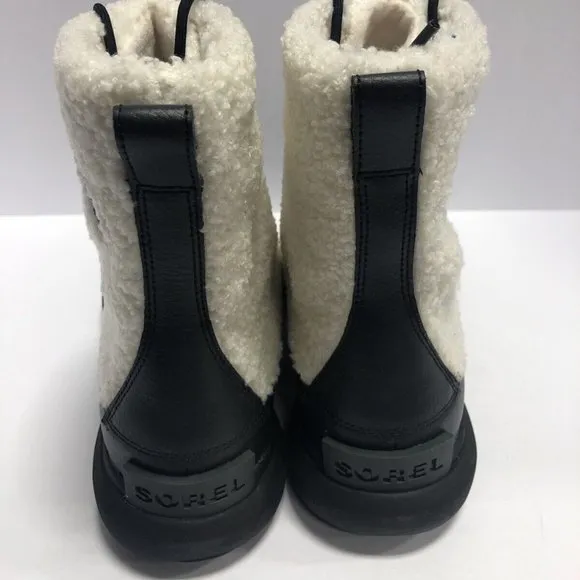 Sorel Women’s Explorer II Joan Cozy Winter Boots White/Black, Size 11M