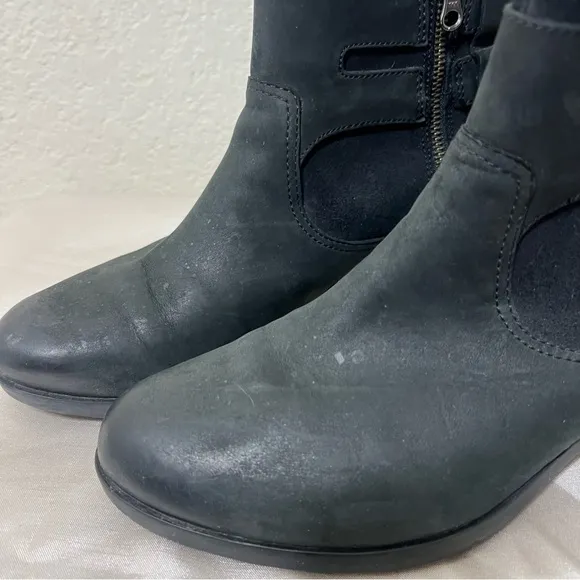 SOREL WOMEN'S LOLLA NL3080 WATER PROOF ANKLE BOOTS BLACK SIZE 10