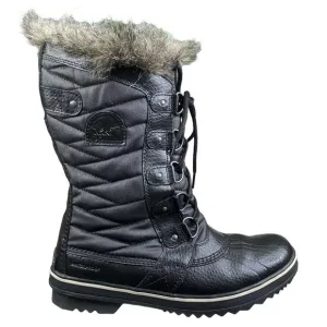 Sorel Women’s Tofino II Black Winter Boots Size US 10.5