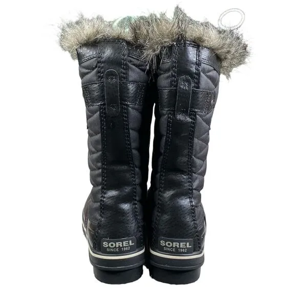 Sorel Women’s Tofino II Black Winter Boots Size US 10.5