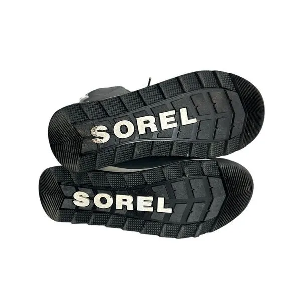 Sorel Women's Whitney II Short Lace Waterproof Boots Quarry size 6