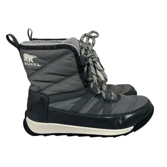 Sorel Women's Whitney II Short Lace Waterproof Boots Quarry size 6