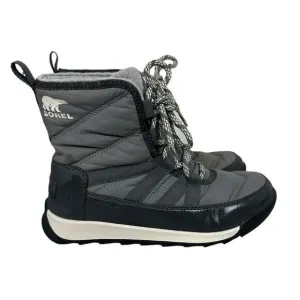Sorel Women's Whitney II Short Lace Waterproof Boots Quarry size 6