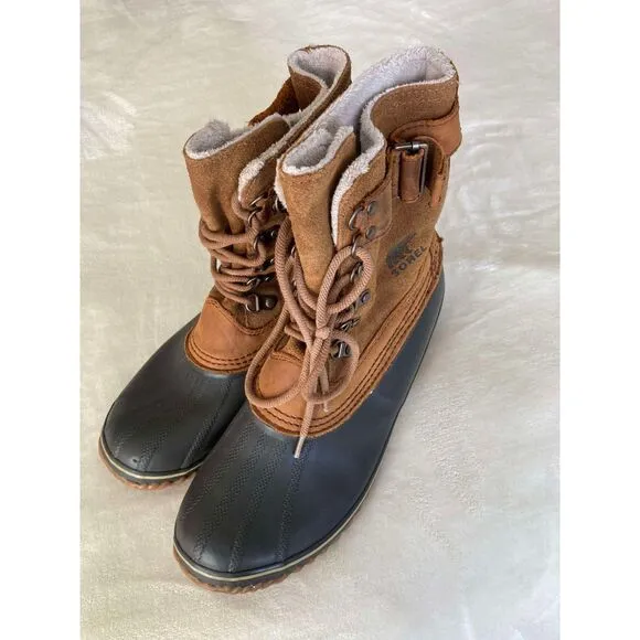 Sorel | Women's Winter Fancy Lace II Mid Calf Boot, Genuine Leather | 10.5