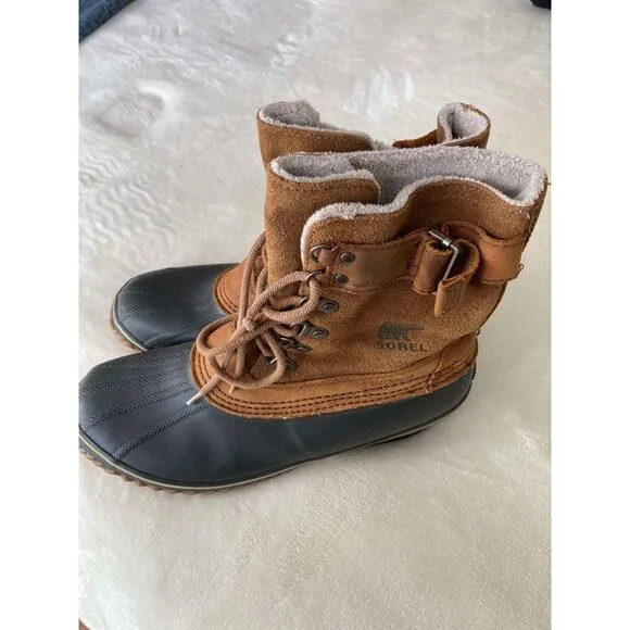 Sorel | Women's Winter Fancy Lace II Mid Calf Boot, Genuine Leather | 10.5