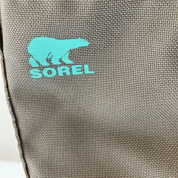 Sorel Yoot Pac Nylon Waterproof Snow Boot Gray Youth Size 6 (Women’s Size 8)