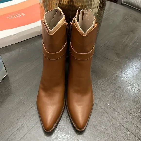 SOUL Naturalizer Mocha Women's Mid Shaft Boots (Wide)