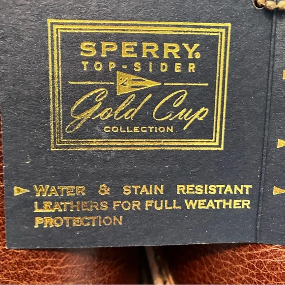 Sperry Gold Ox Chukka Boots - 12M - Chestnut