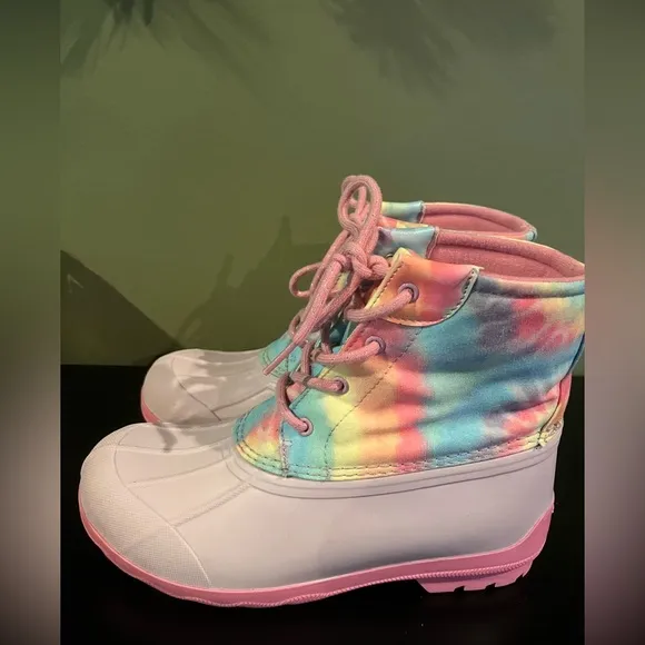 Sperry Port Boot Tie Dye Size 5 (Kids)