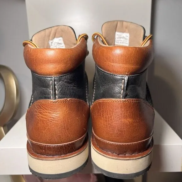 Sperry Top-Sider Dockyard Alpine Boots Men's 10 Brown‎ Black Leather Lace Up