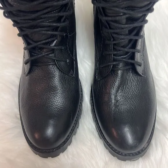 Splendid Long Laces Combat boots Size 8 D19