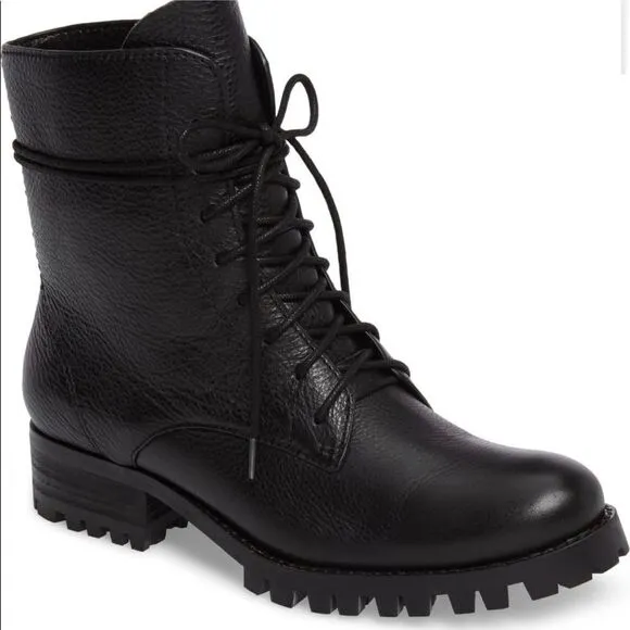 Splendid Long Laces Combat boots Size 8 D19