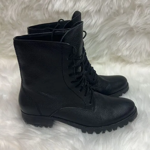 Splendid Long Laces Combat boots Size 8 D19